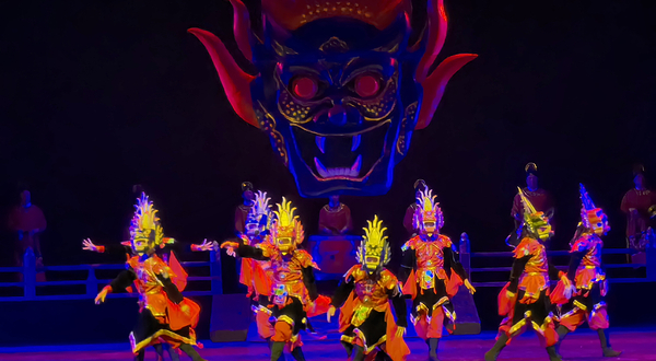 陕西歌舞大剧院非遗《仿唐乐舞》