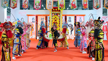 潮汕英歌舞表演