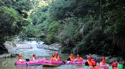 九龙山峡谷漂流第 4 张图片