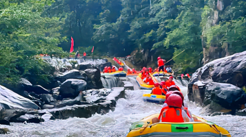 竹山两溪口漂流