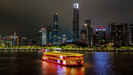 珠江夜游广州塔码头第 21 张图片