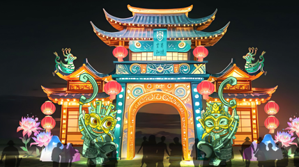 2025第十六届德阳灯会第 1 张图片