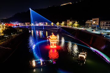 宣恩贡水夜画第 5 张图片