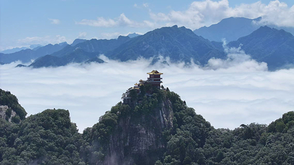 终南山南五台景区第 141 张图片