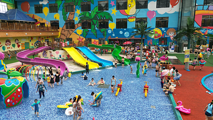 龙润夏宫温泉水乐园第 1 张图片