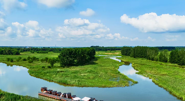 七星湿地公园游船