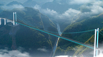 花江峡谷大桥中心景区