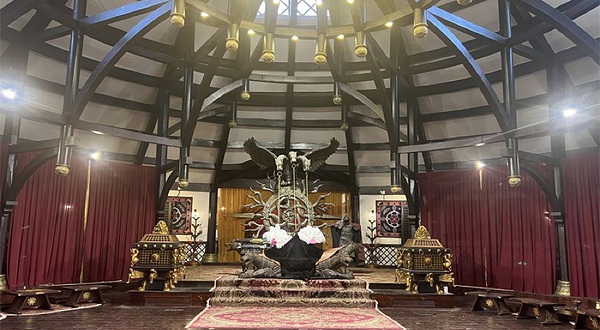 那拉提河谷草原乌孙大营迎宾盛典