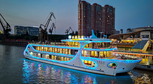 水晶孔雀游轮-售票处