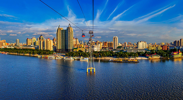 松花江观光索道