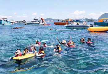 万宁法拉帝石梅湾加井岛游艇出海第 11 张图片