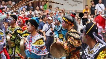 潮汕英歌舞表演