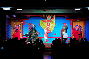 梨园会馆-非遗川剧变脸演出(文殊院店)第 22 张图片