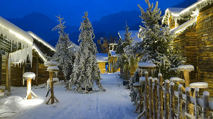 京北温泉·冰川雪乡第 1 张图片