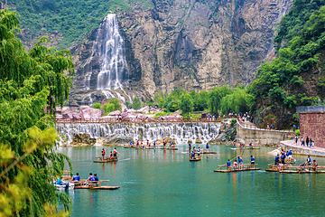 河南宝泉旅游区-宝泉大峡谷第 9 张图片
