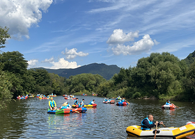 帽儿山漂流