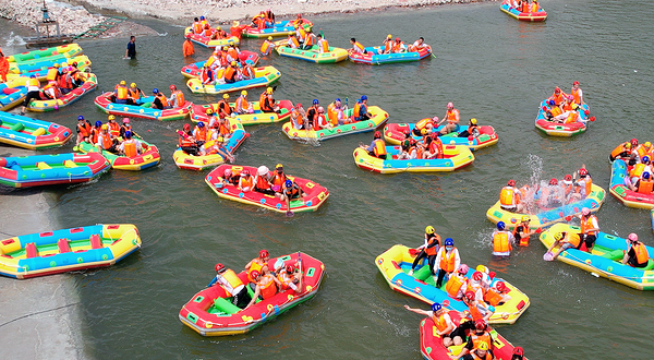 尧山激情峡谷漂流