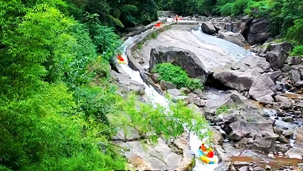 万佛峡漂流第 28 张图片