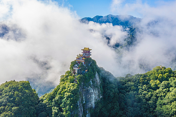 终南山南五台景区第 142 张图片
