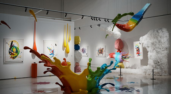 猪加索《谢谢你,色彩》画展无锡站