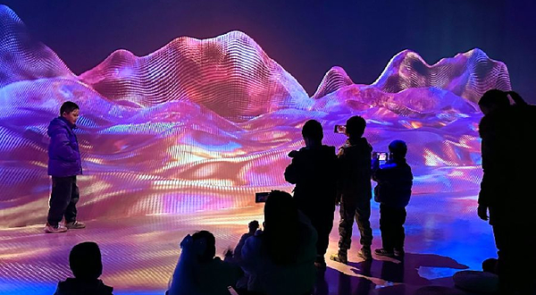 无限之海沉浸式AI数字艺术展