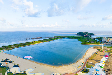 九龙山东沙滩游乐营地第 3 张图片
