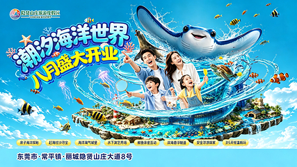 东莞隐贤山庄·潮汐海洋世界第 2 张图片