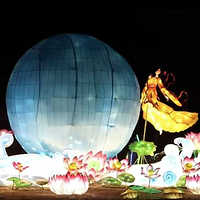 牛魔王小镇冰雪国潮花灯节