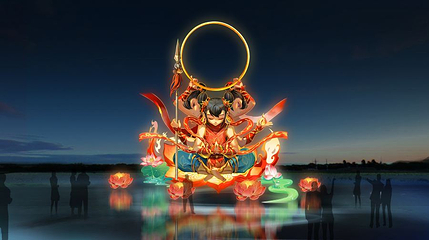大同万龙星河之夜第 1 张图片