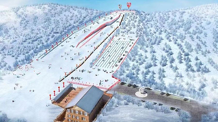 松鹤滑雪场第 1 张图片