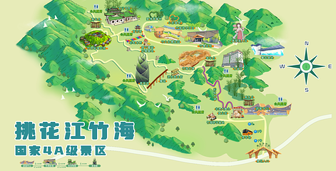 桃花江竹海景区第 3 张图片