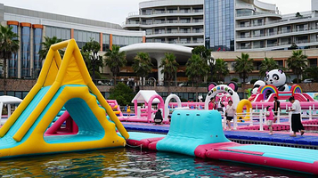 千岛湖中心湖区明豪水上乐园