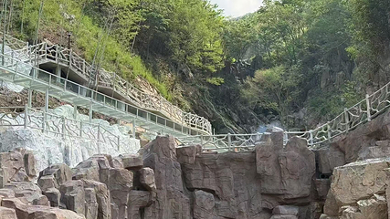安吉隐将谷瀑布漂流第 29 张图片