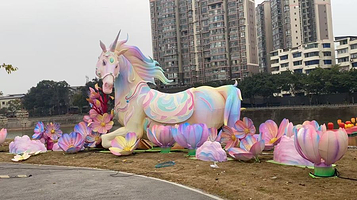 首届丹棱橘橙新春国潮灯会