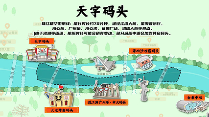 珠江夜游天字码头第 3 张图片