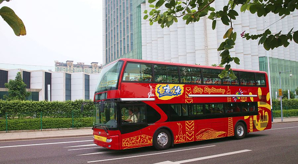 广州城市双层观光巴士