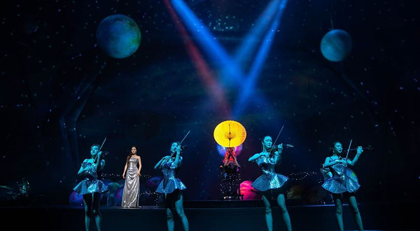 大型摇滚杂技秀《燃烧的律动》