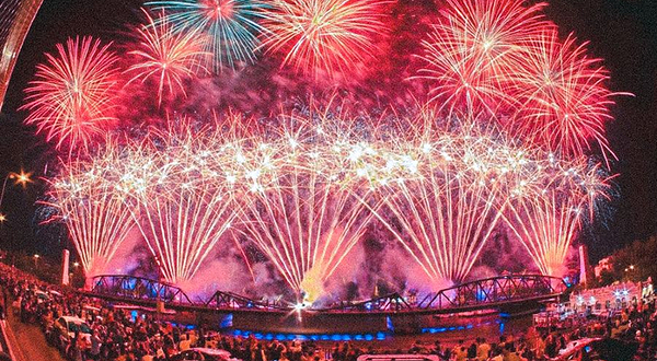 2026清迈跨年烟火晚会