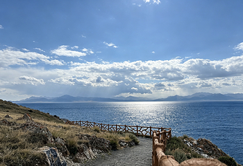 赛里木湖月亮湾-湖心岛游艇之旅第 10 张图片