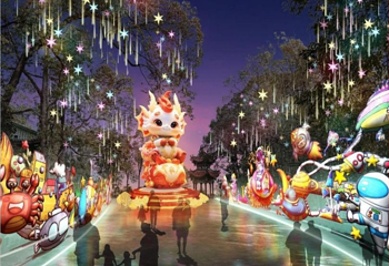 2025年阆苑仙葩迎春灯会第 3 张图片
