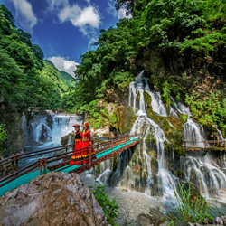 螺髻九十九里温泉瀑布风景区