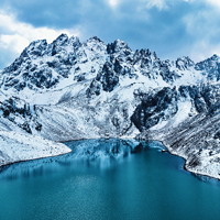 祁连山冰沟河景区