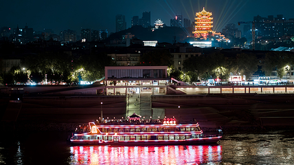 武汉两江游览·汉阳门码头(夜游长江)第 21 张图片