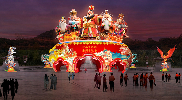 2025年阆苑仙葩迎春灯会