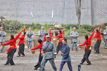 《大别山传奇》实景演出第 10 张图片