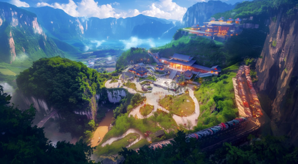 黔江首届花灯会