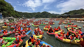 汤原大峡谷漂流