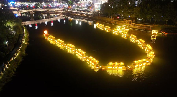 泰宁十里金溪夜游