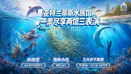 三亚亚特兰蒂斯失落的空间水族馆第 3 张图片