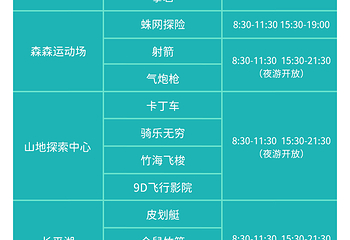 莫干山开元森泊度假乐园第 5 张图片